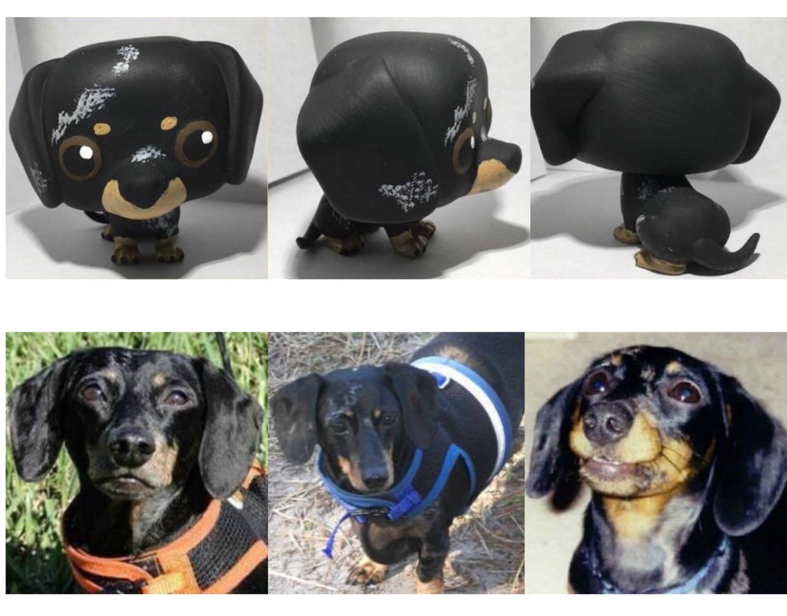 Dachshund Custom Pop Pet Funko Pop Art | Etsy