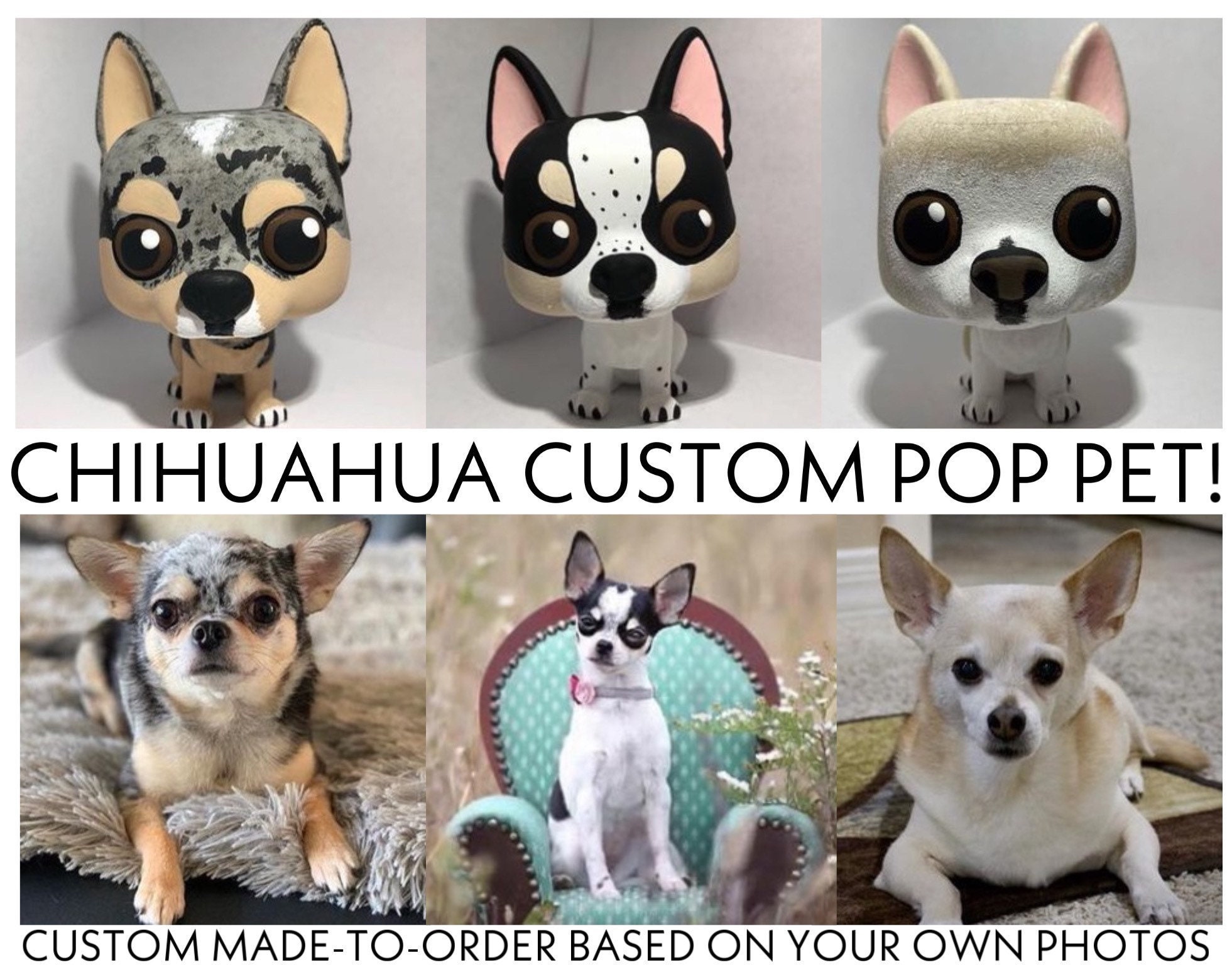 analyseren Probleem Ja Chihuahua Aangepaste Pop Huisdier Funko Pop Art Hond - Etsy België