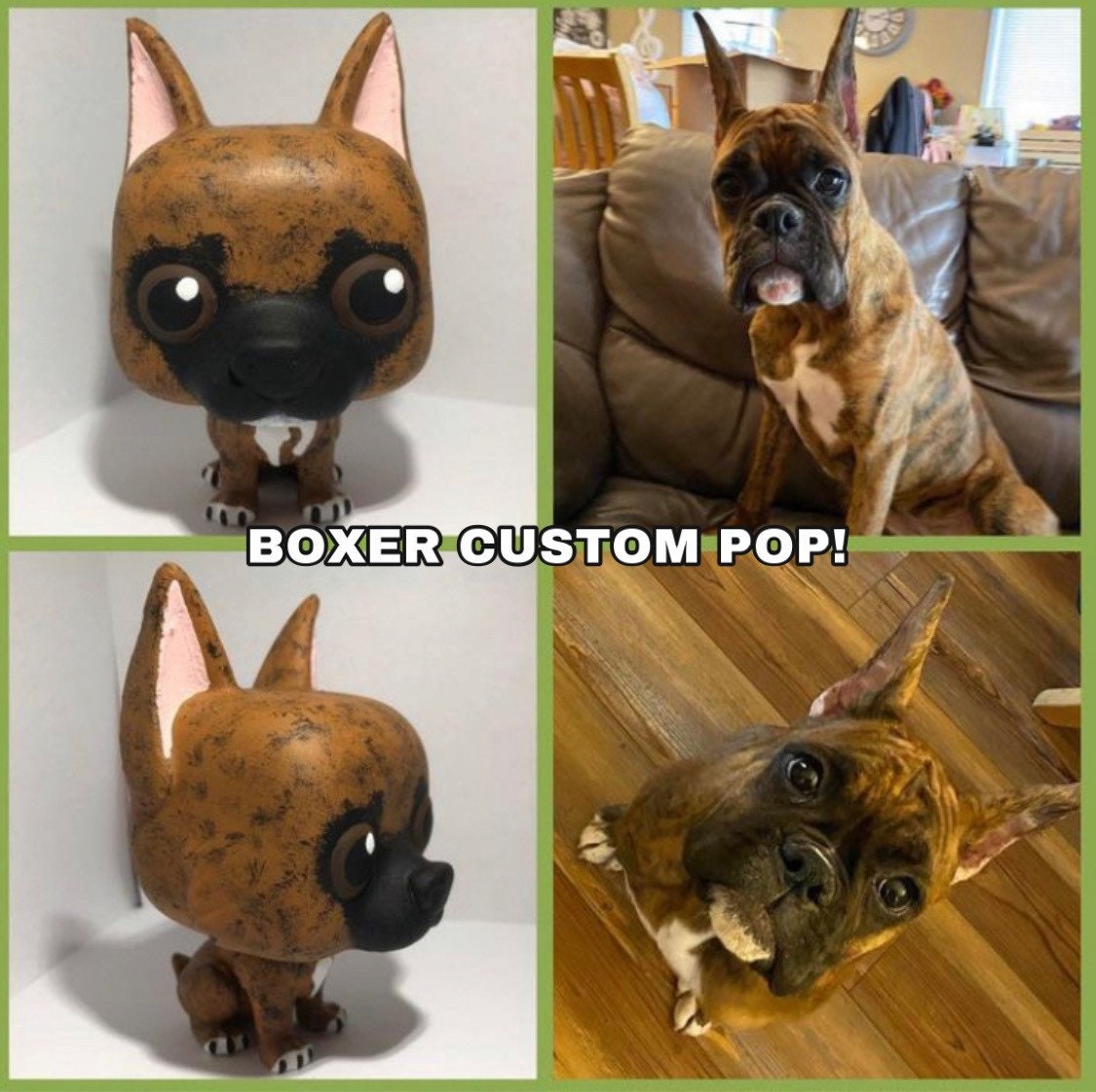 Boxer Custom Funko Pop Dog | Etsy