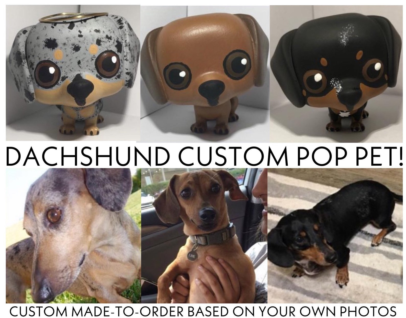 Dachshund Custom Pop Pet Funko Pop Art | Etsy