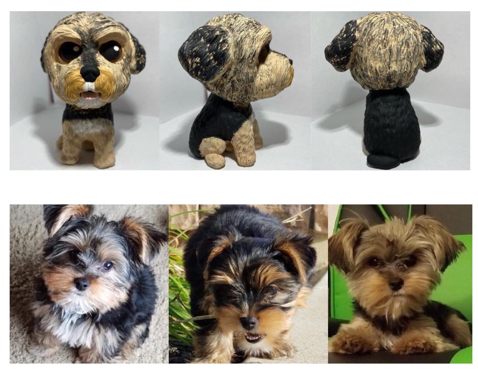 Yorkie Custom Pop Pet Funko Pop Art Dog Yorkshire | Etsy
