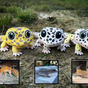 custom leopard gecko figurine, gecko painting, artist, pet memorial, lizard lovers, leopard gecko painting, fattail gecko, gecko, lizard art