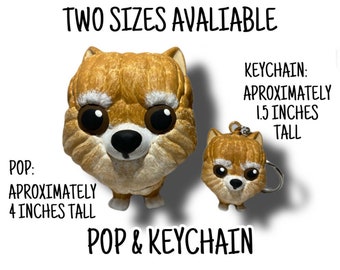 Pomeranian Pop Pet Custom Funko Pop 