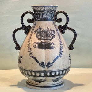 Jarrón de cerámica grande/pesado 12x18