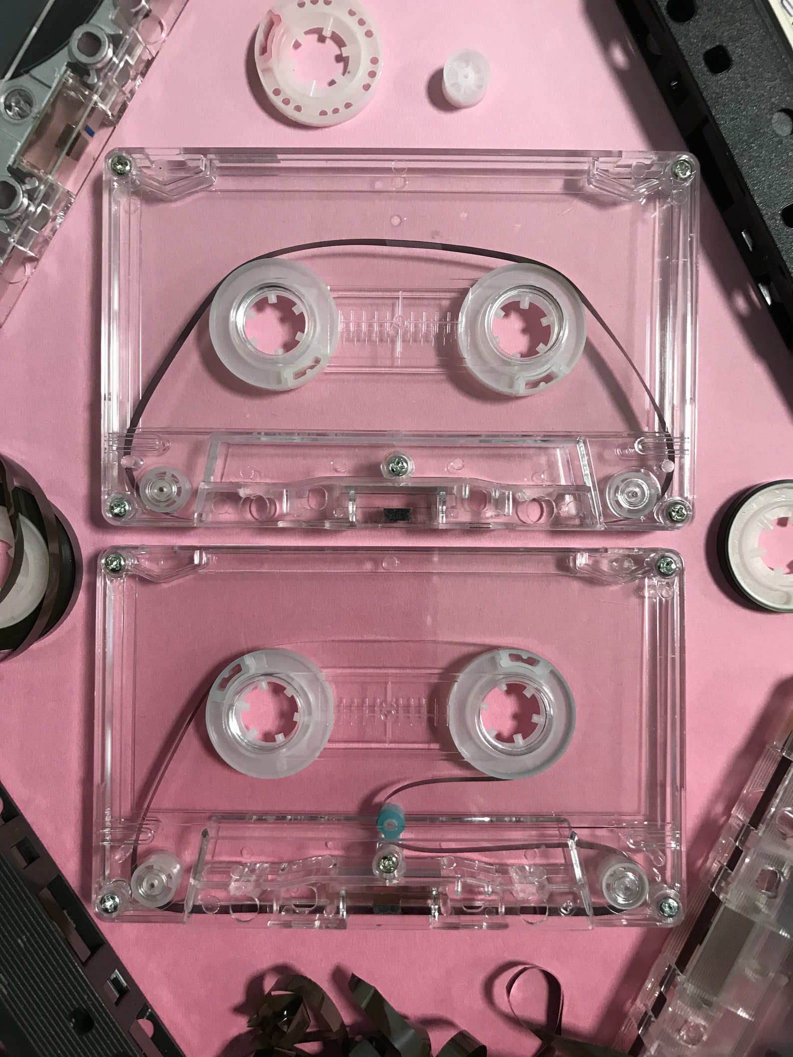 Cassette Tape Loop X2 Endless Looping Handmade Tape Tascam Etsy