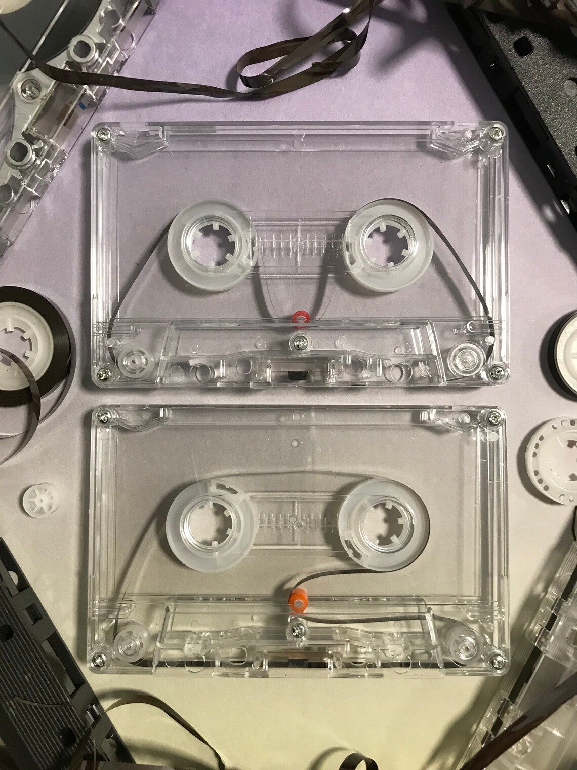 Cassette Tape Loop X8 Endless Looping Handmade Tape Tascam Etsy