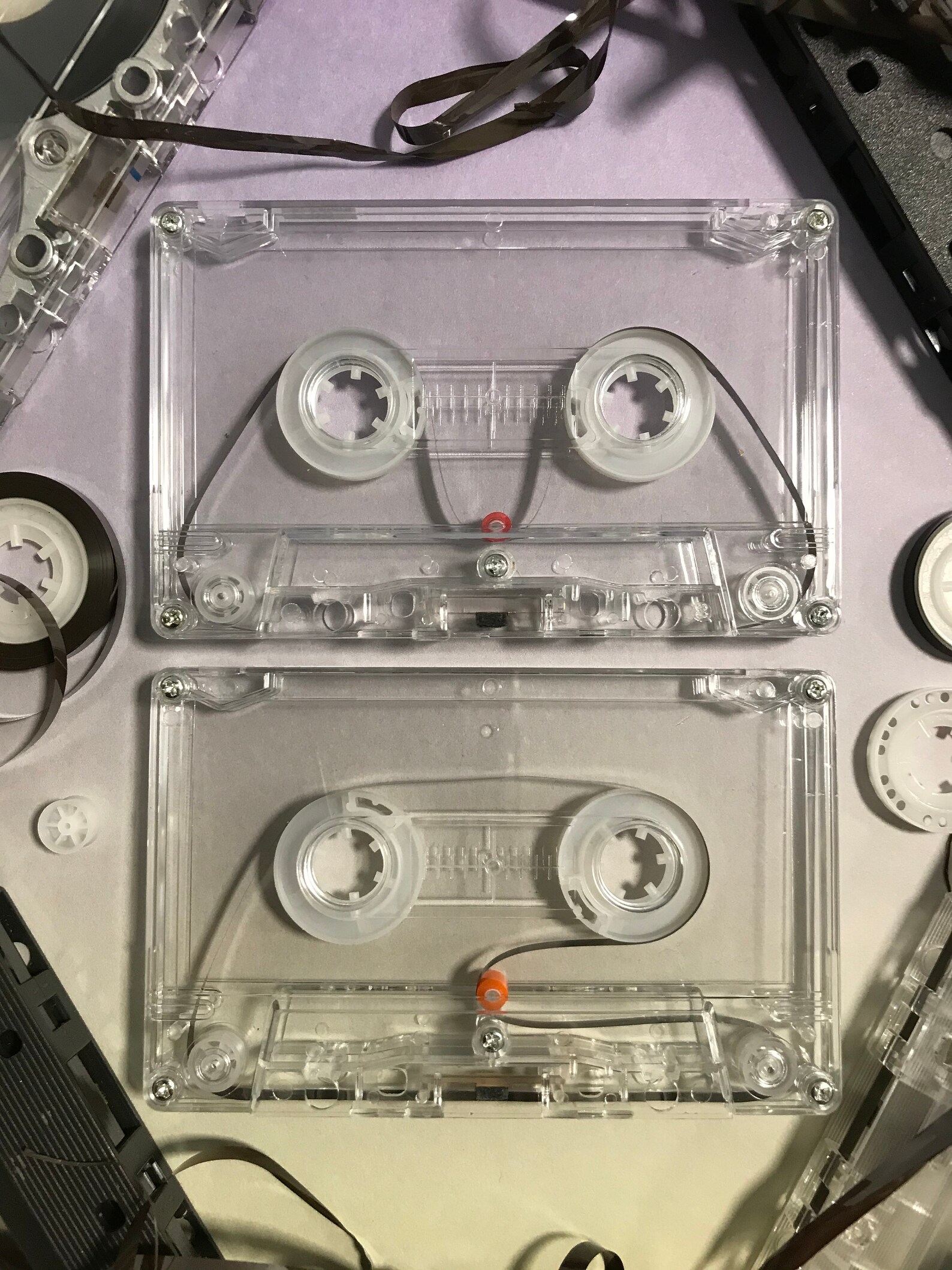 Cassette Tape Loop X8 Endless Looping Handmade Tape Tascam Etsy