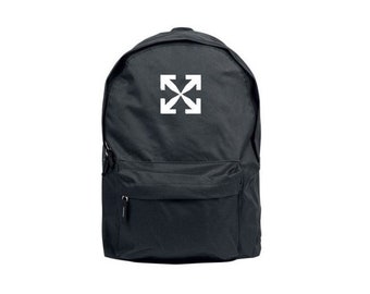 off white clear backpack
