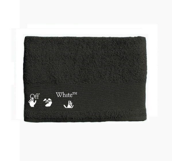 OFF White Style Bath Towel 50 x 100 100 Cotton 500 g/m2 Etsy