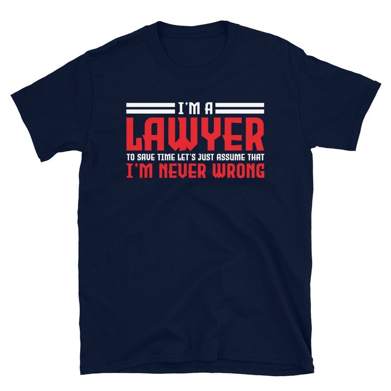 Funny Lawyer Shirt Etsy