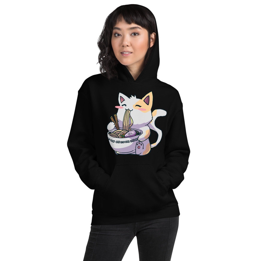 Otaku clothes Cat hoodie Hoodies