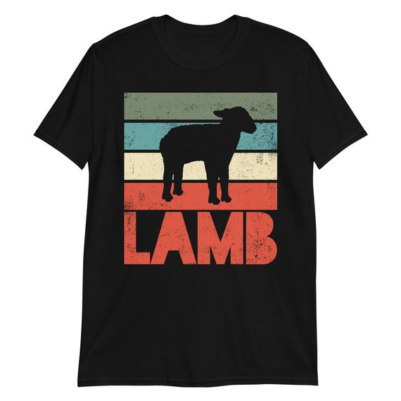 Lamb Retro Shirt Etsy