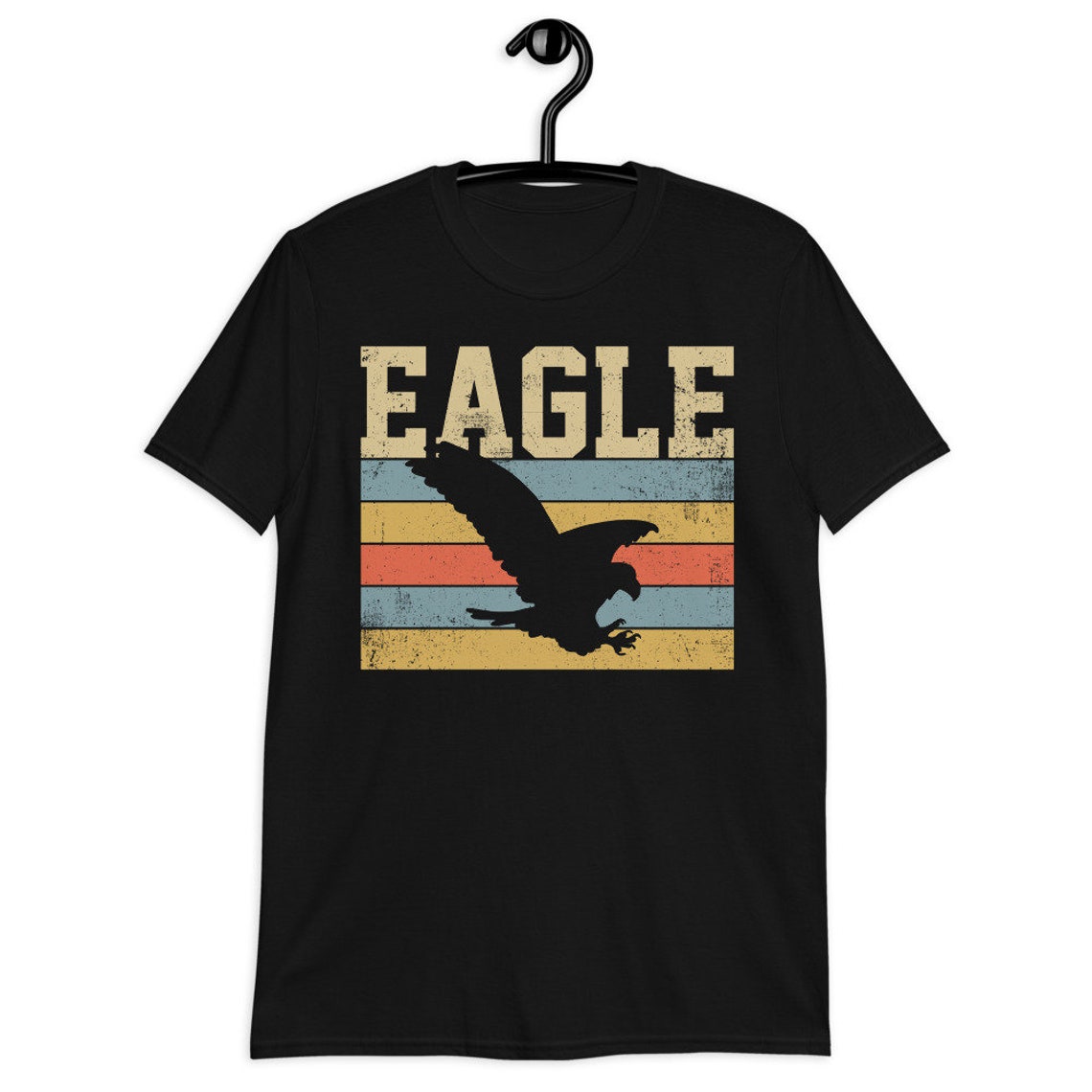 Eagle Retro Vintage Gift Shirt | Etsy