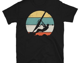 Windsurfing Windsurfer Surfing Surfboard Vintage Retro Gift Shirt