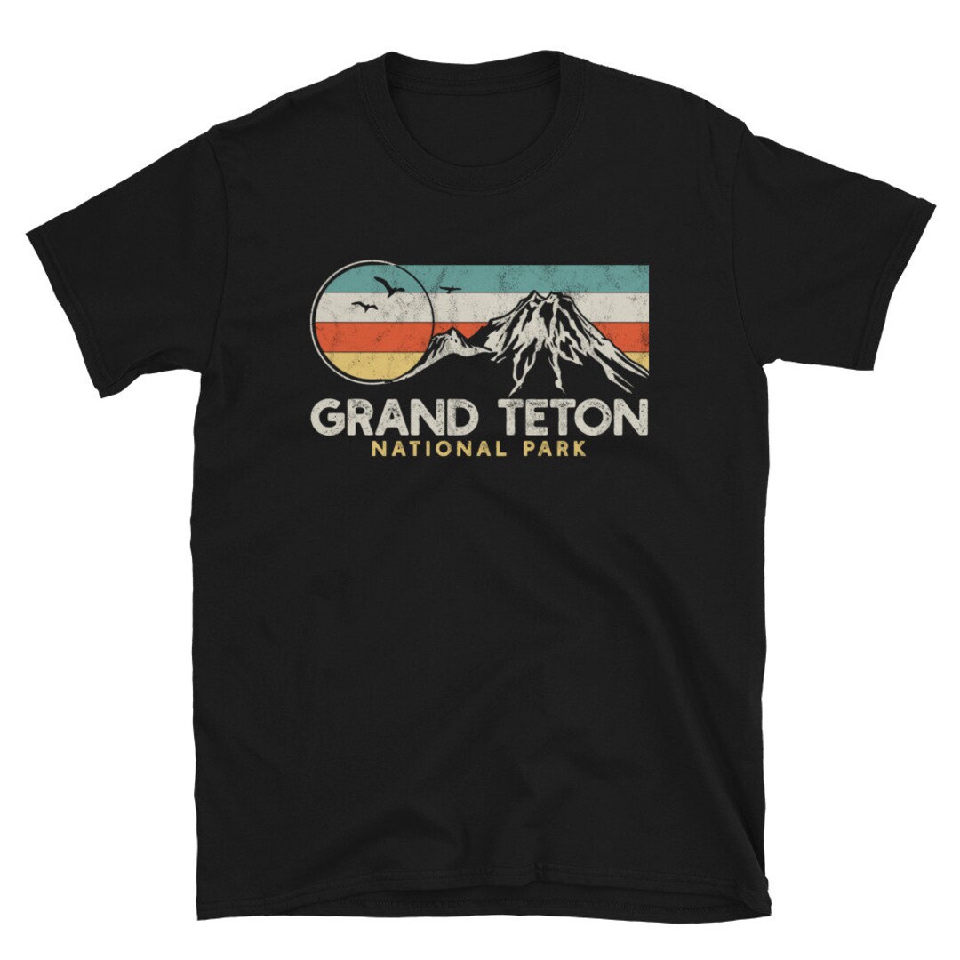 Grand Teton National Park T-shirt - Etsy