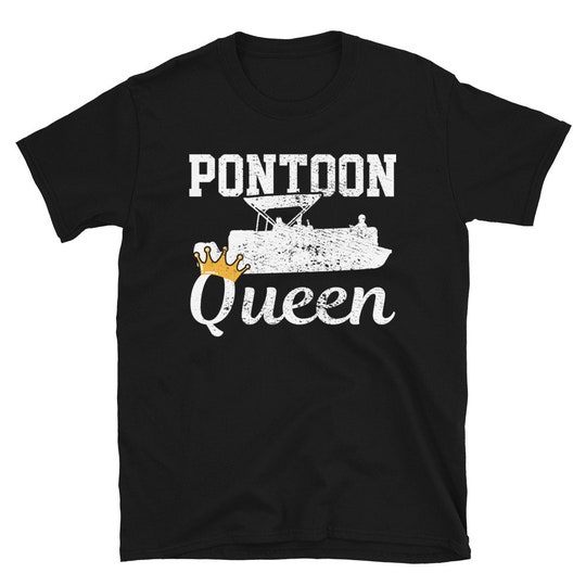 Pontoon Captain Boating Girl T-Shirt