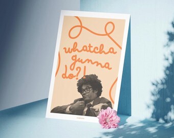 Richard Ayoade 'Whatcha Gunna Do' Druck: Last One Laughing UK Komödie (Digitaler Download)