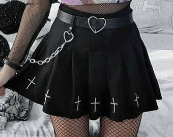 gothic skirts cheap