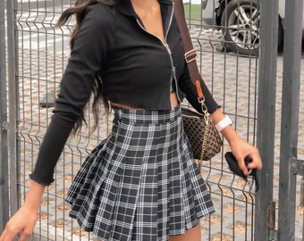 pleated skirt xs