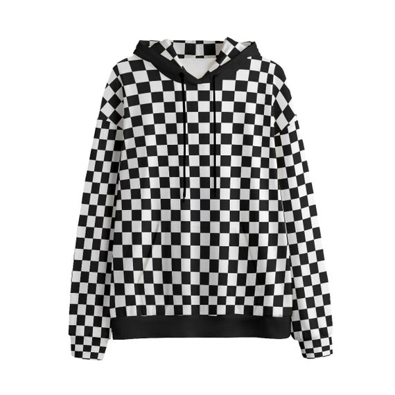 Sudadera mitad negra mitad blanca new arrivals