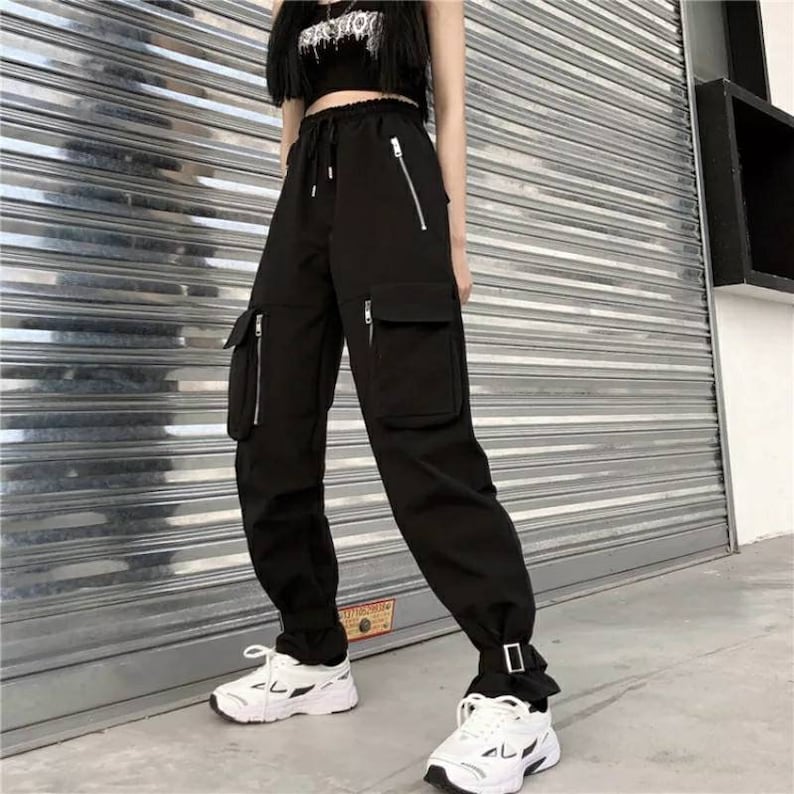 goth cargo pants