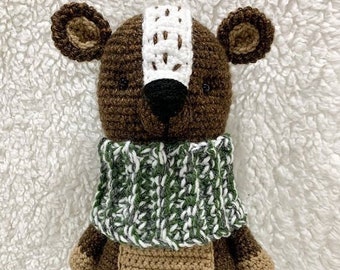 Crochet pattern Karl The Bear - PDF digital pattern