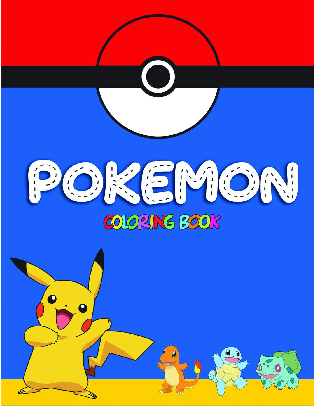 Livre de coloriage Pokemon, 65 images Pokemon à imprimer pour les livres de  coloriage pour enfants pour garçons, filles -  Canada
