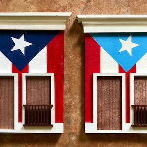 Casita Calle Sol, Old San Juan, Puerto Rico, Bandera de Puerto Rico, Puerto Rican flag, Bandera Boricua