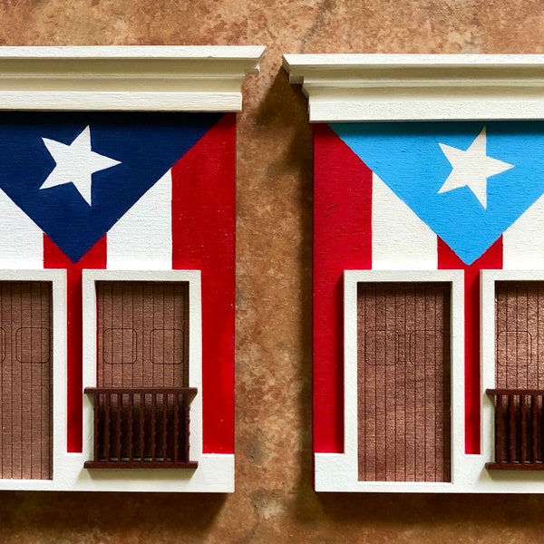 Casita Calle Sol, Old San Juan, Puerto Rico, Bandera de Puerto Rico, Puerto Rican flag, Bandera Boricua