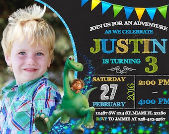 The Good Dinosaur Invitation The Good Dinosaur Birthday Party Invitation The Good Dinosaur Party The Good Dinosaur Invite