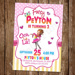 Fancy Nancy Einladung Fancy Nancy Einladung Geburtstagsparty Einladung Fancy Nancy Party Fancy Nancy einladen Fancy Einladung Fancy Digital File