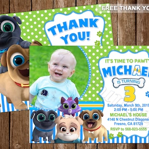 Puppy Dog Pals Invitation Puppy Dog Pals Birthday Party Invitation Puppy Dog Pals Party Puppy Dog Pals Invite Puppy Dog Pals Digital