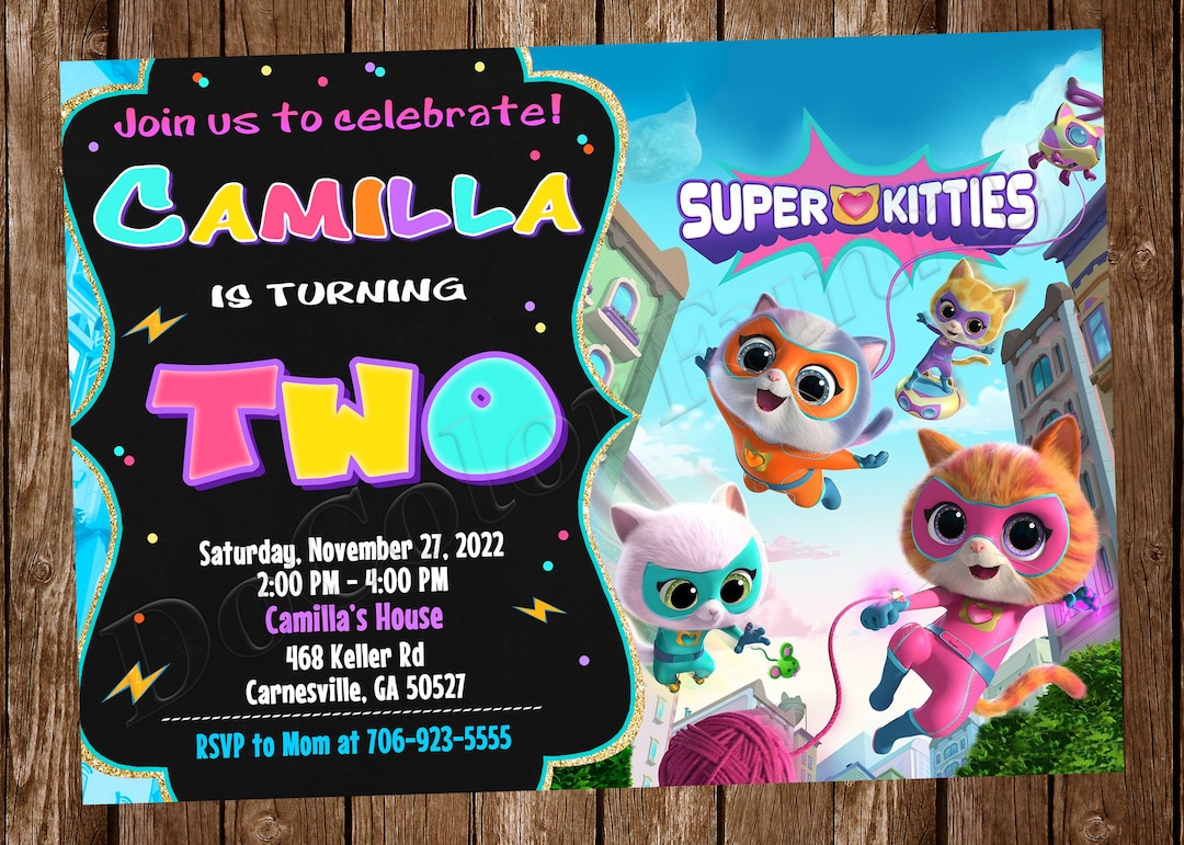 super-kitties-invitation-super-kitties-birthday-super-kitties-party