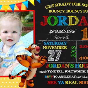 Invitation Winnie l'ourson Anniversaire Winnie l'ourson Invitation Winnie l'ourson Fête Winnie l'ourson Invitation Winnie l'ourson Carte Winnie l'ourson