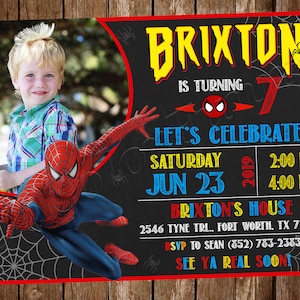 スパイダーマン招待状 スパイダーマン招待状 スパイダーマンパーティー スパイダーマン誕生日 スパイダーマン招待状 スパイダーマン印刷可能 スパイダーマンデジタル