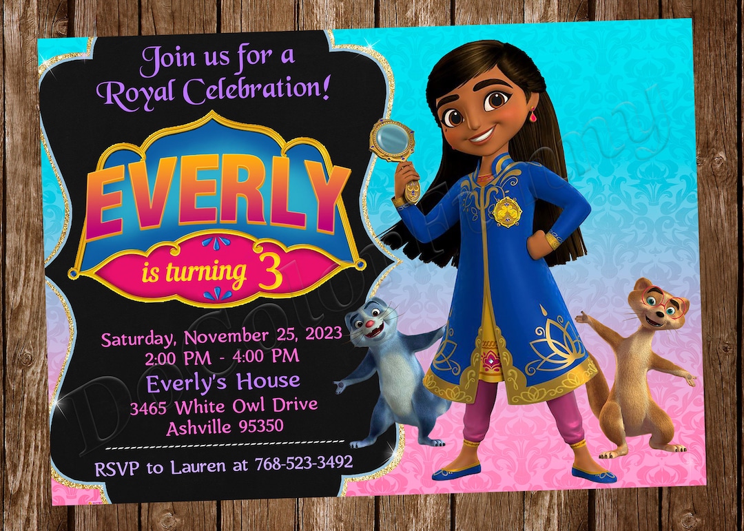 Mira Royal Detective Invitation Mira Invitation Mira Royal Etsy