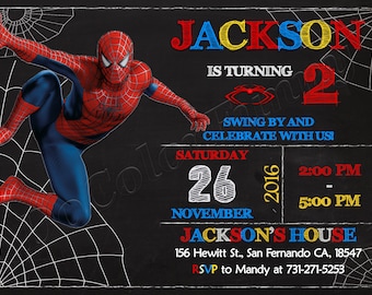 Convite Homem-Aranha Convite Homem-Aranha Festa Homem-Aranha Aniversário Homem-Aranha Convite Homem-Aranha Imprimível Homem-Aranha Digital