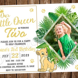 Convite Rei Leão Convite para festa de aniversário do Rei Leão Festa do Rei Leão Convite Rei Leão Cartão Rei Leão Cartão Digital Rei Leão