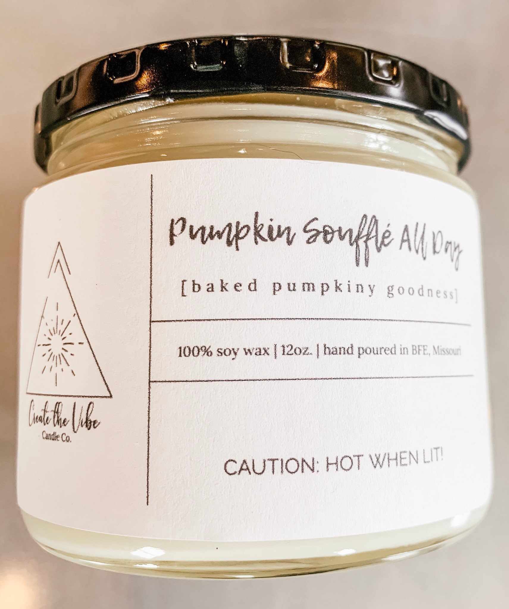 Pumpkin Soufflé All Day 12oz Soy Candle Etsy Denmark