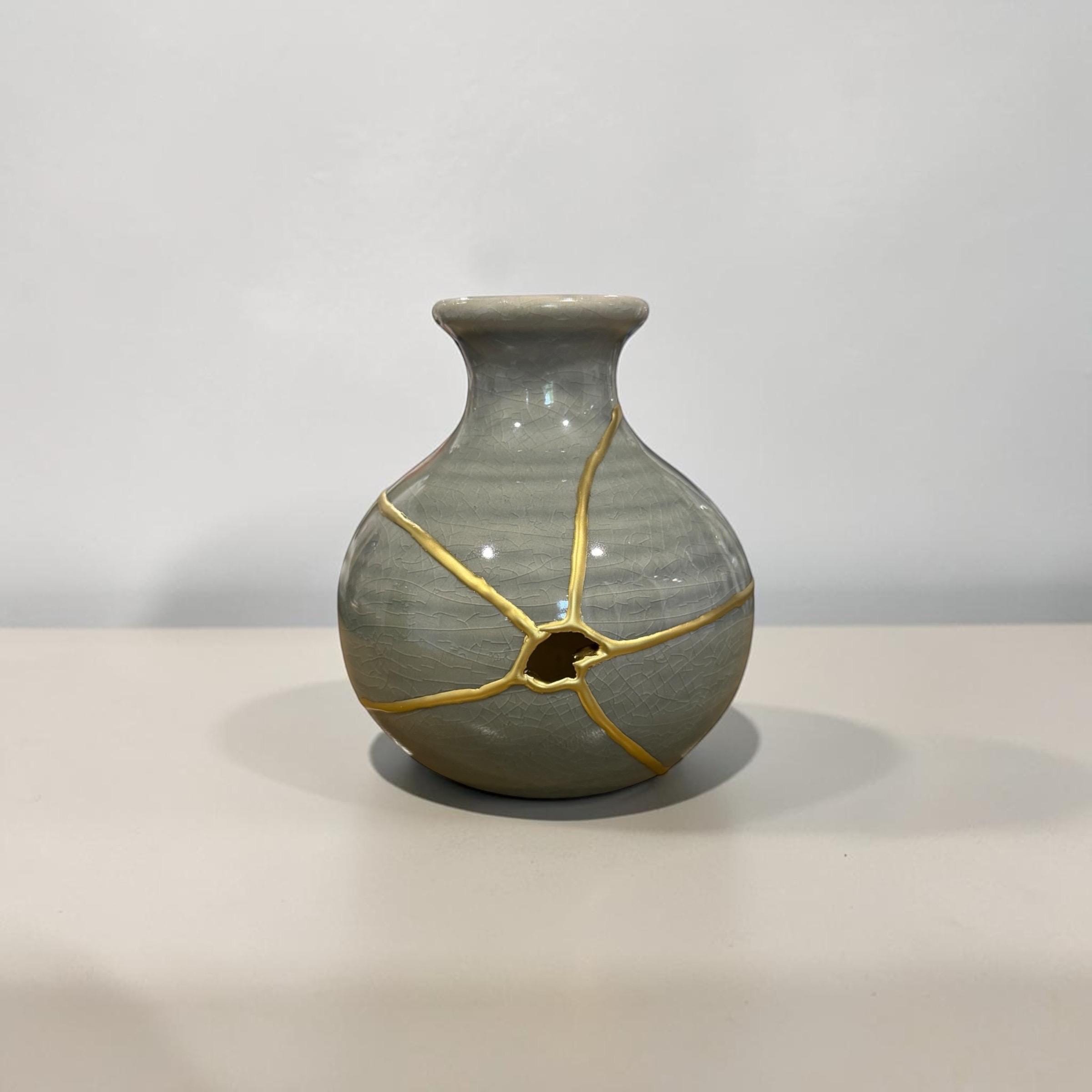 金継ぎ花瓶 - Etsy 日本