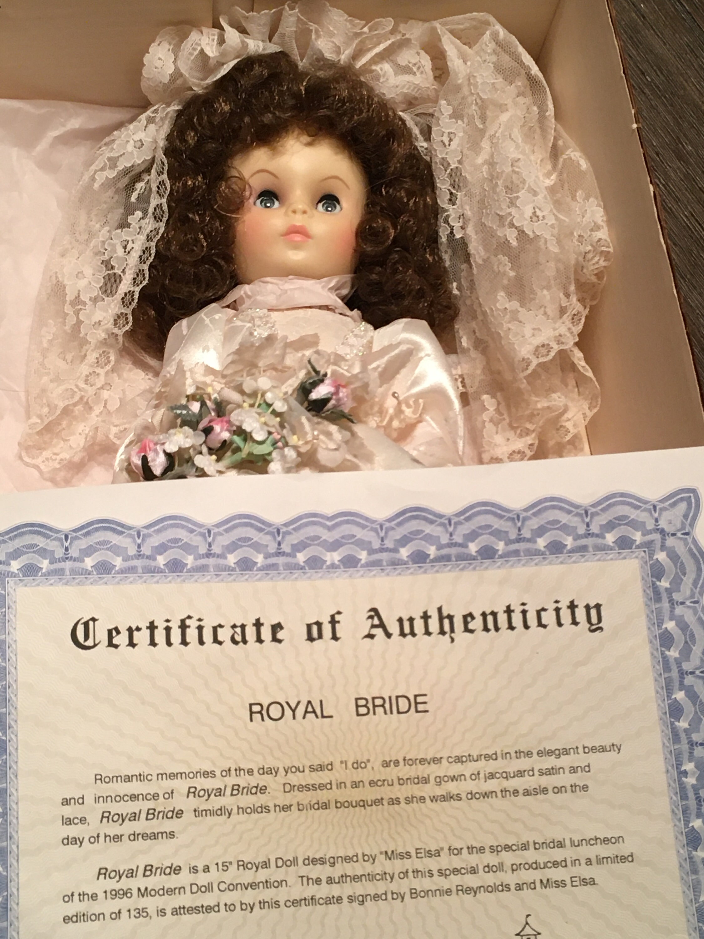 Vintage Royal House of Dolls special Bride Etsy