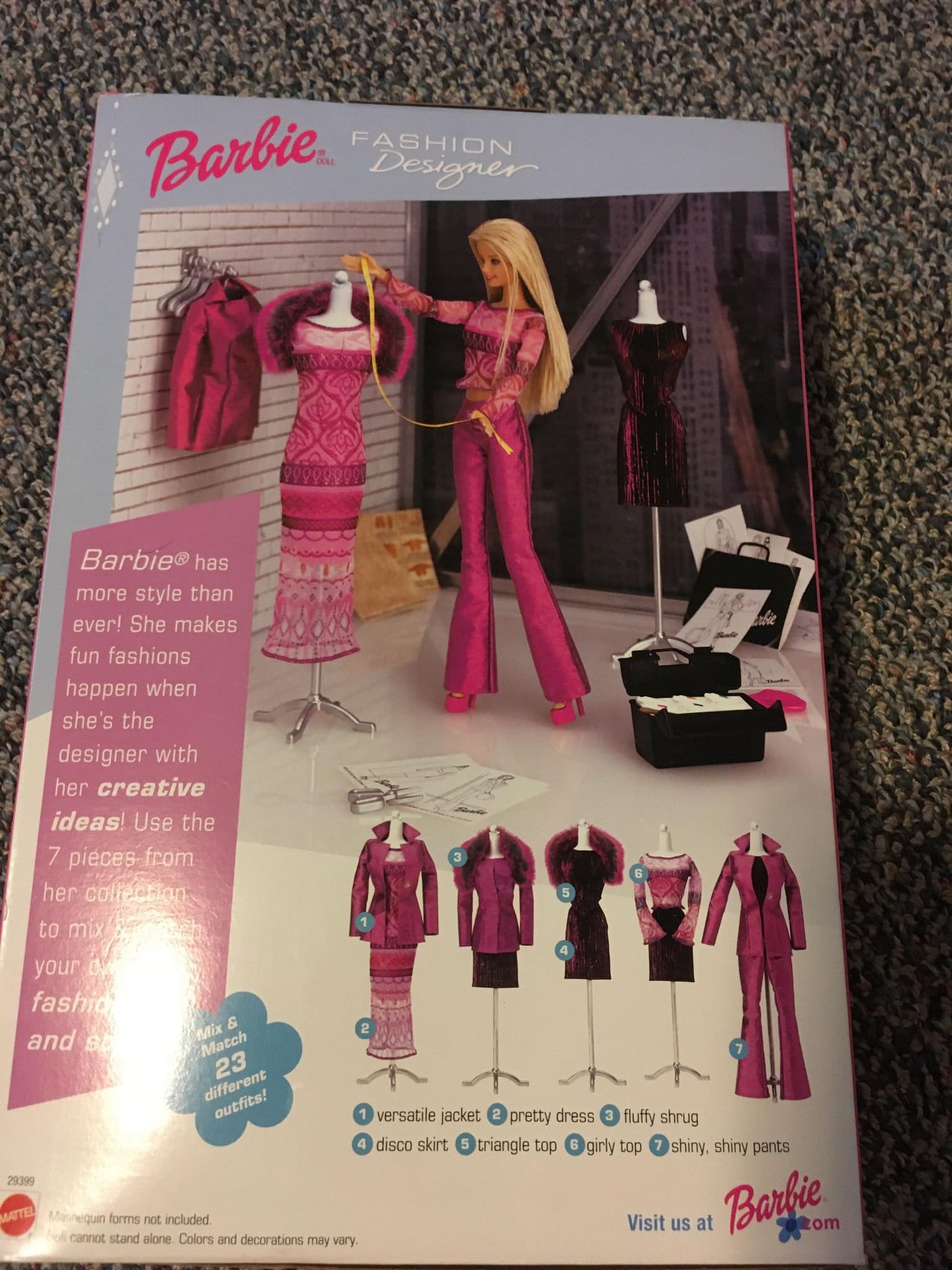 Barbie fashion designer 2000 sales