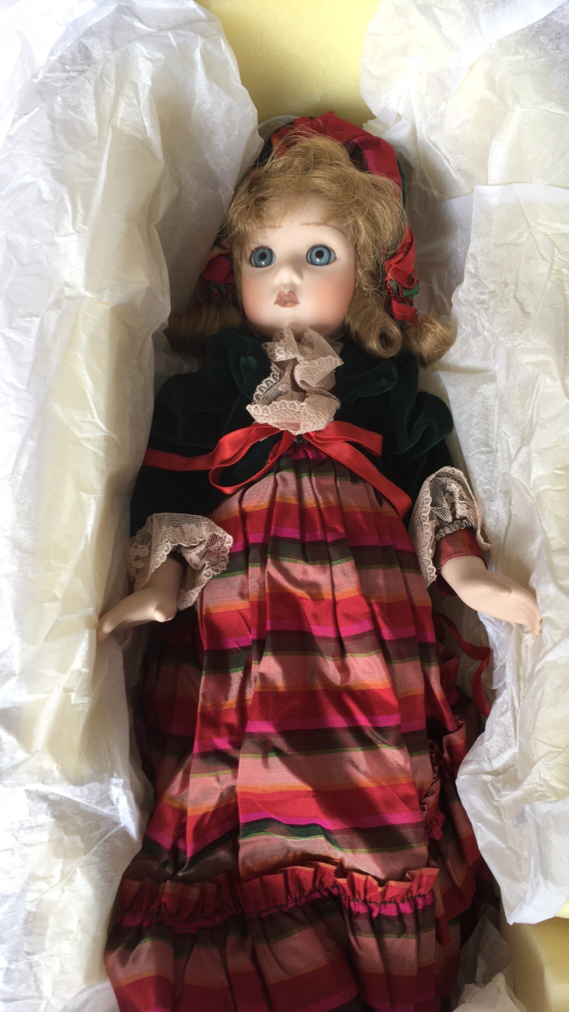 NIB Mint Lenox China Doll Samantha Limited Edition 1985 Etsy