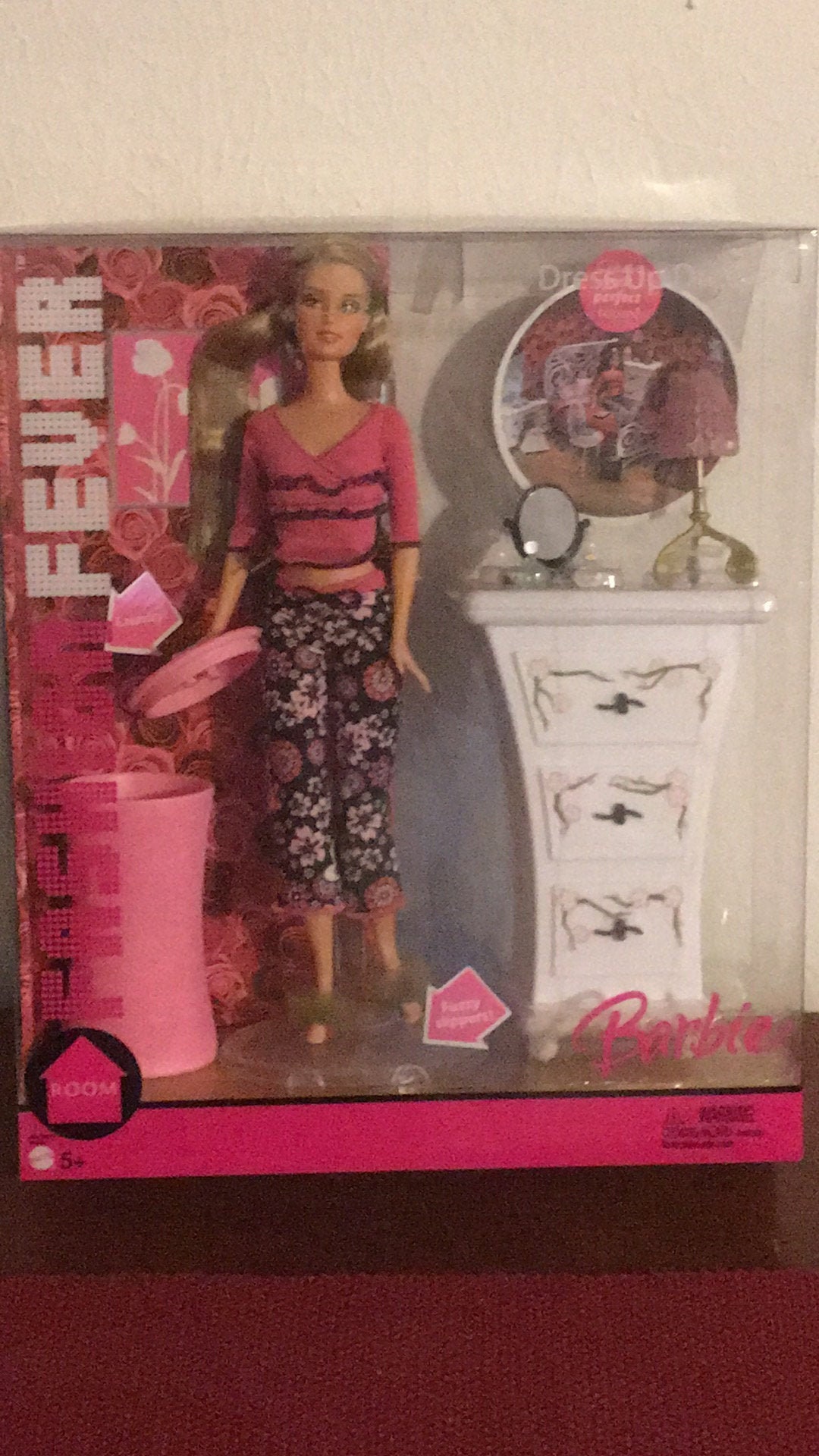 NIB Barbie Fashion Fever Dress Up Furniture Room Set | Etsy