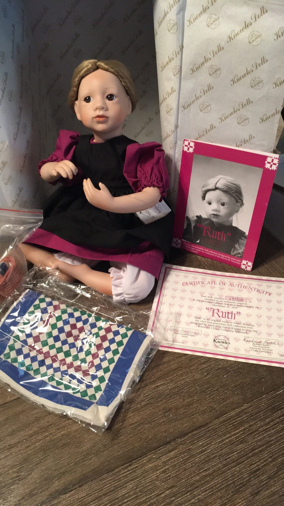 Ruth's Amish Doll