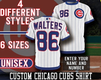 cubs jersey tee