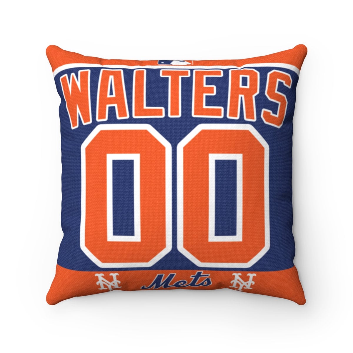 Personalized New York Mets Jersey Pillow MLB Custom Baseball Etsy