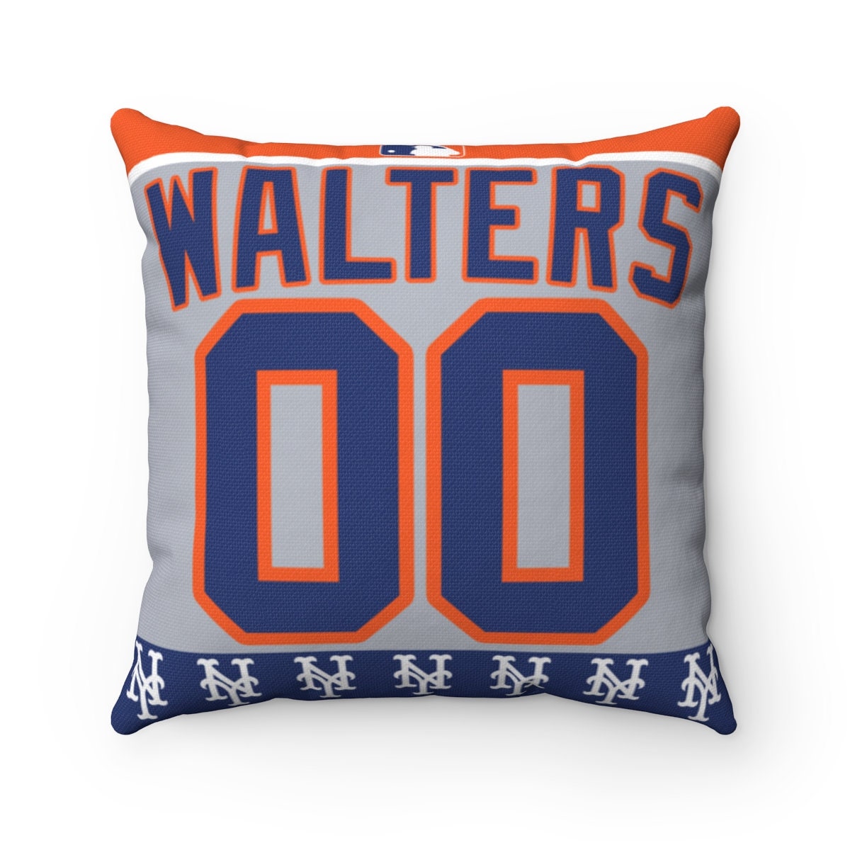 Personalized New York Mets Jersey Pillow MLB Custom Baseball Etsy