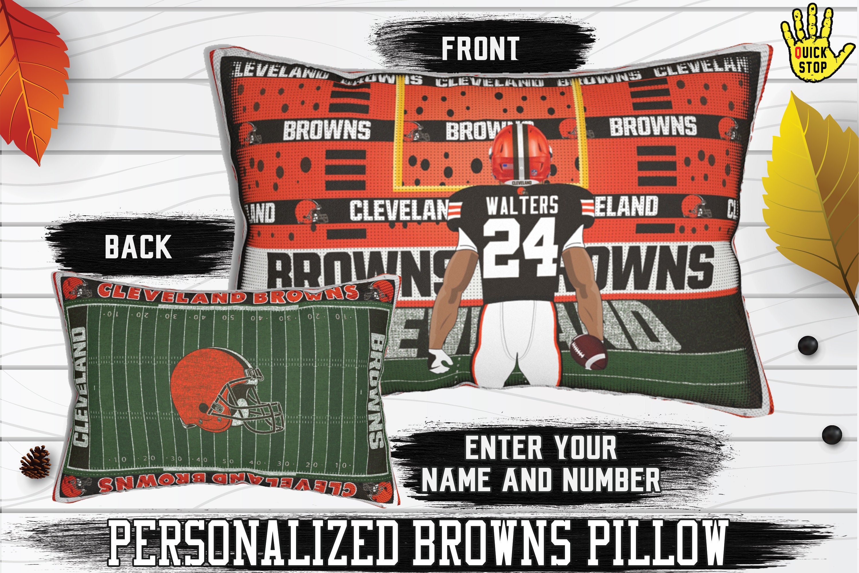 custom nfl browns jersey