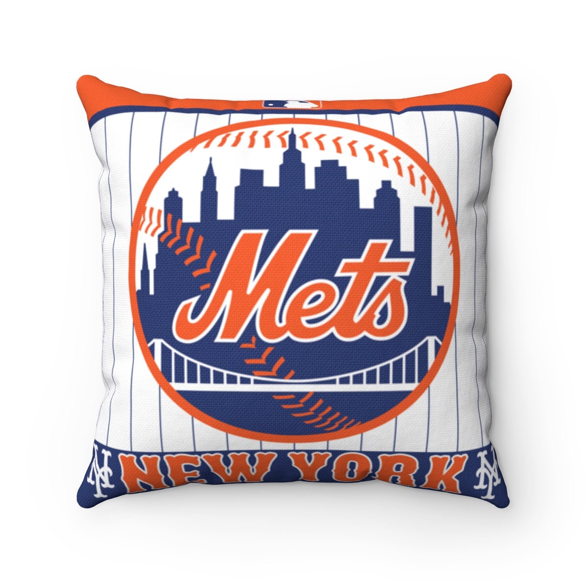 Personalized New York Mets Jersey Pillow MLB Custom Baseball Etsy